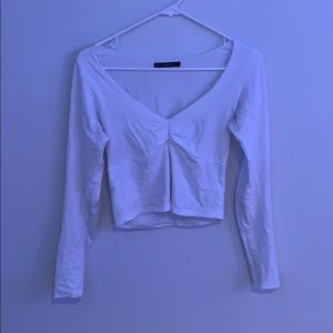 white simple brandy top